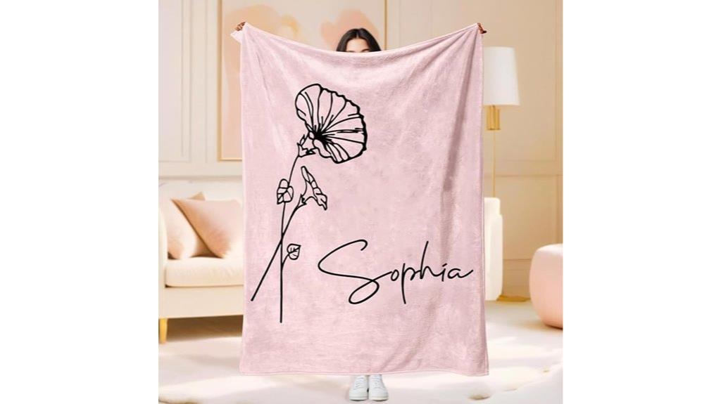 custom mother s day blanket