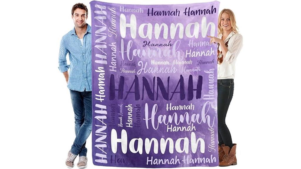 custom name adult kids blankets