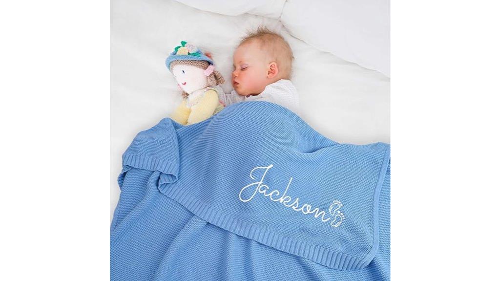 custom name baby blanket