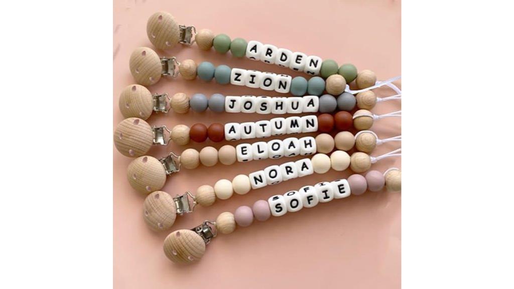 custom name baby clip