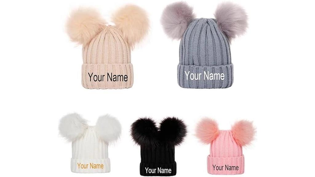 custom name baby hat