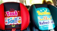 custom name car seat labels