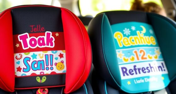 custom name car seat labels