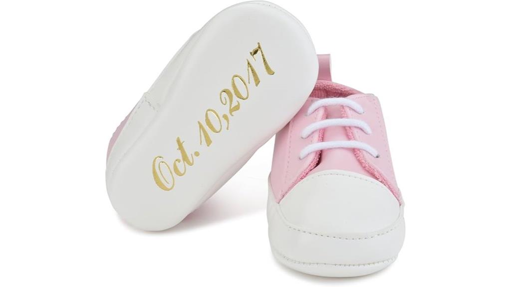 custom name date sneakers