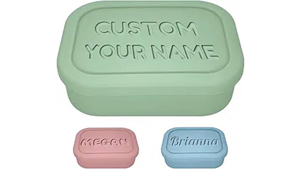 custom name engraved bento