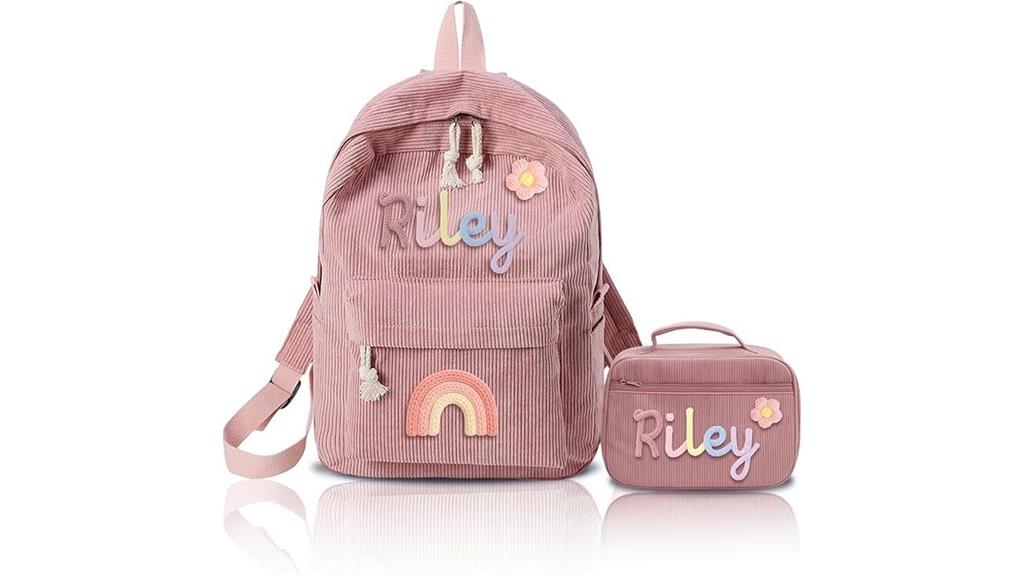 custom name kids backpack