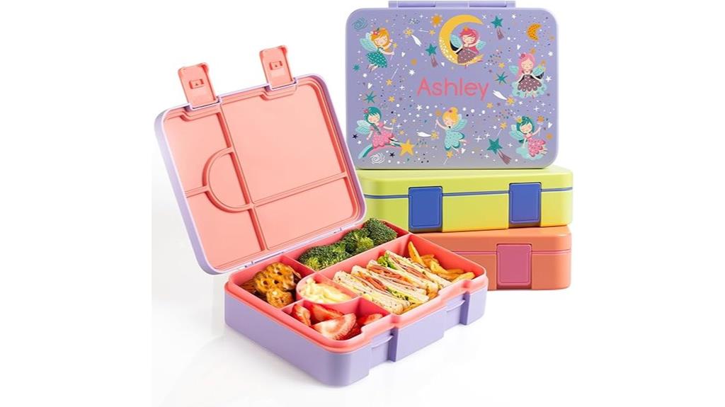 custom name kids lunchbox