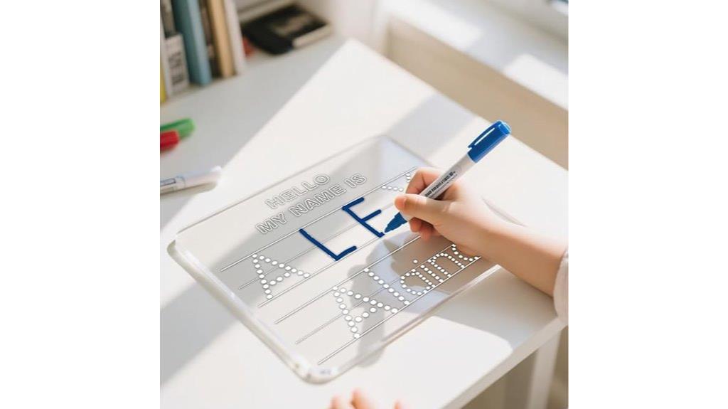 custom name practice board