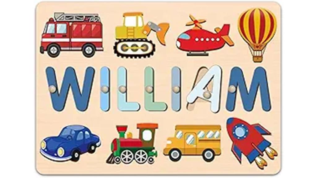 custom name puzzle gift