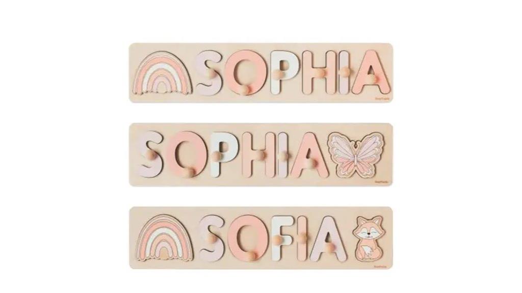 custom name puzzle toy