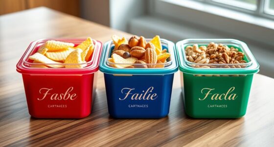 custom name snack holders