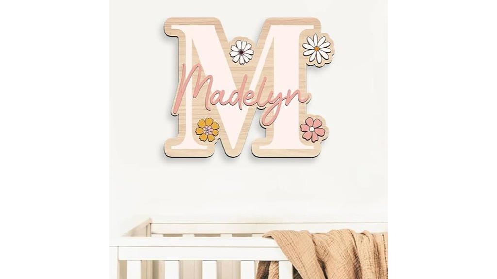 custom nursery name sign