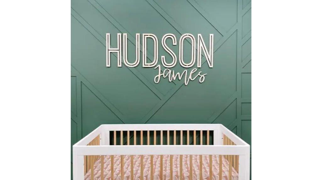 custom nursery wall sign