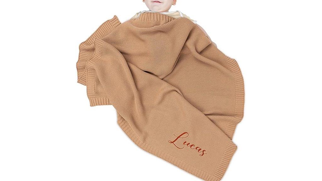 custom organic baby blanket