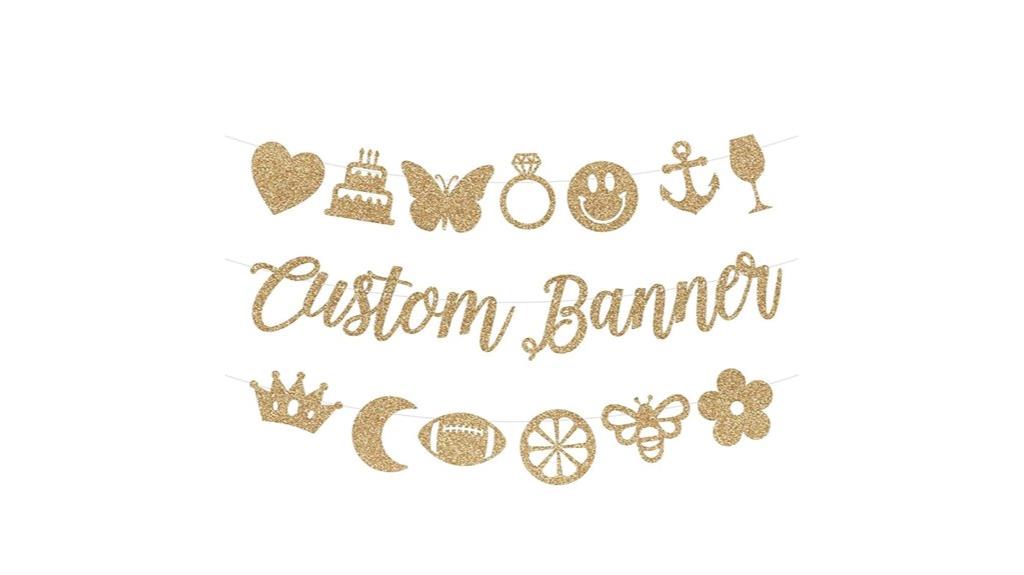 custom party banner design