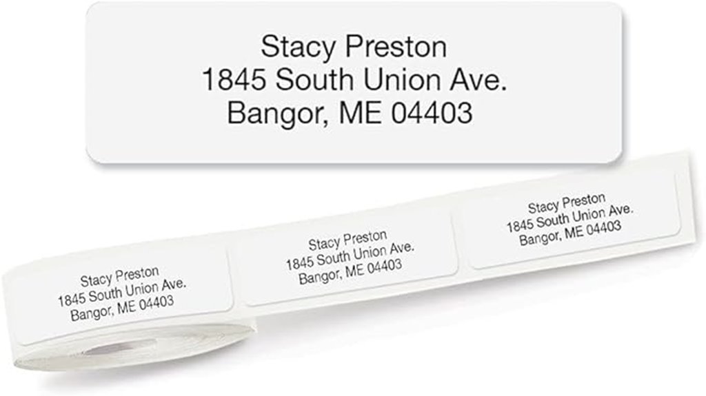 custom return address labels