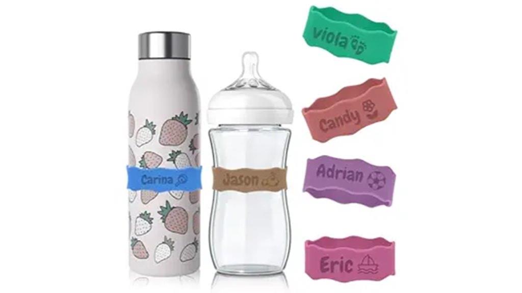 custom silicone baby labels