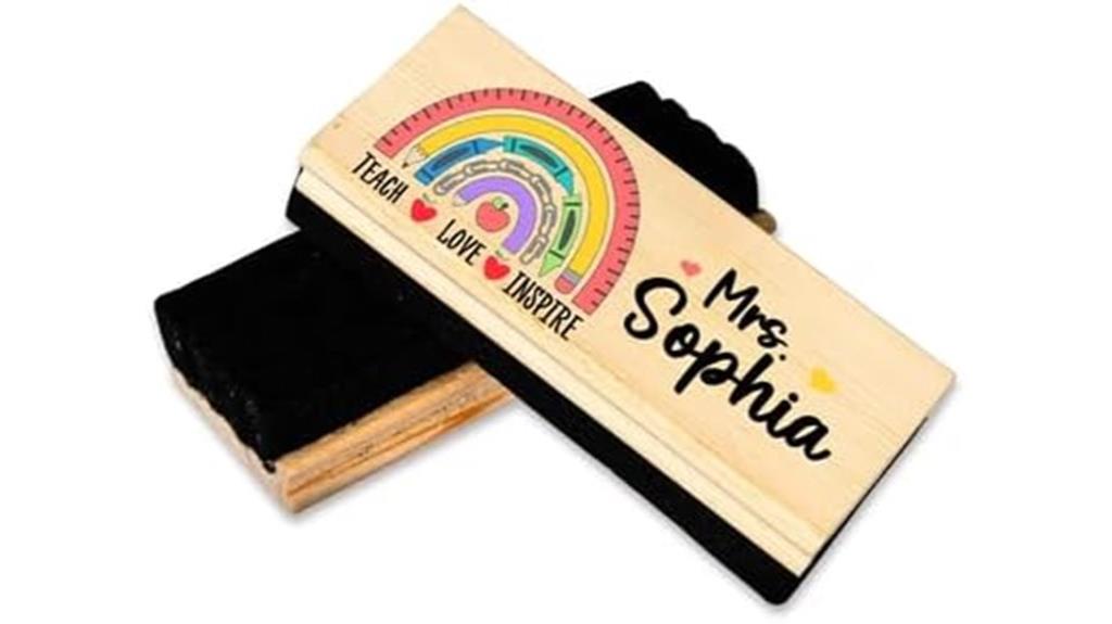 custom teacher name eraser