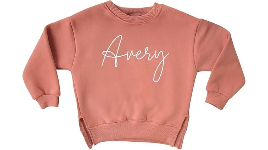 custom toddler cozy sweatshirt