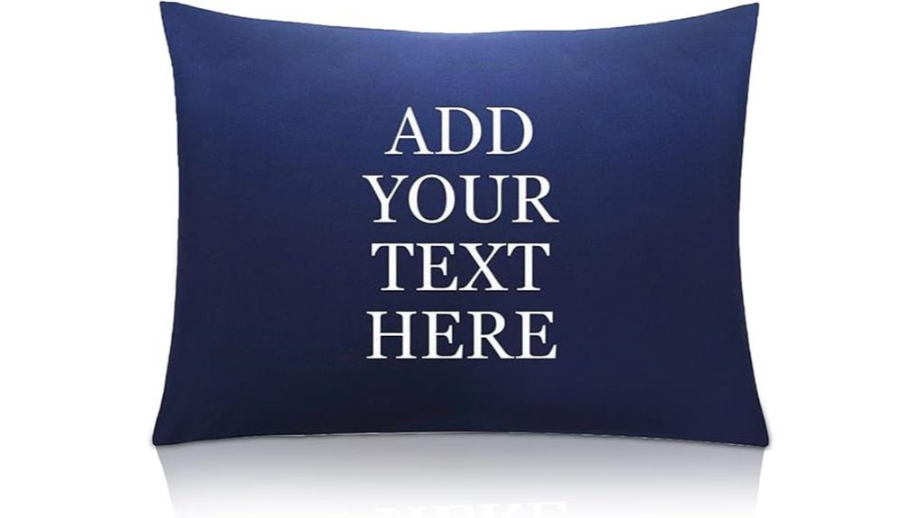 custom toddler pillow cover