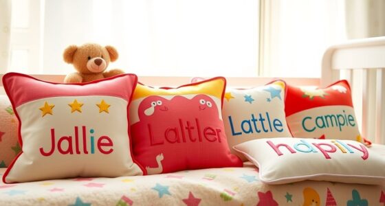 custom toddler pillow names
