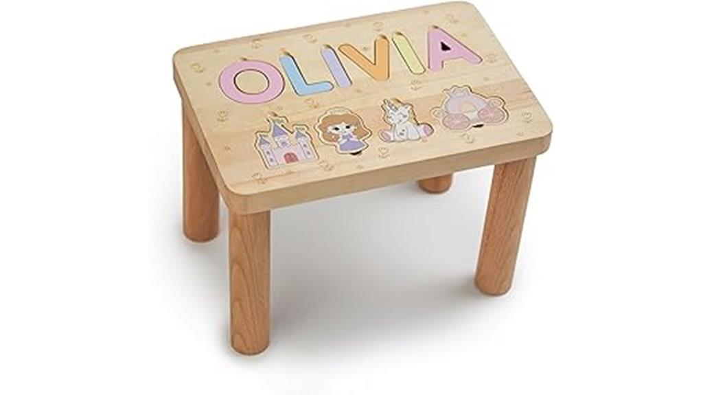 custom toddler step stool