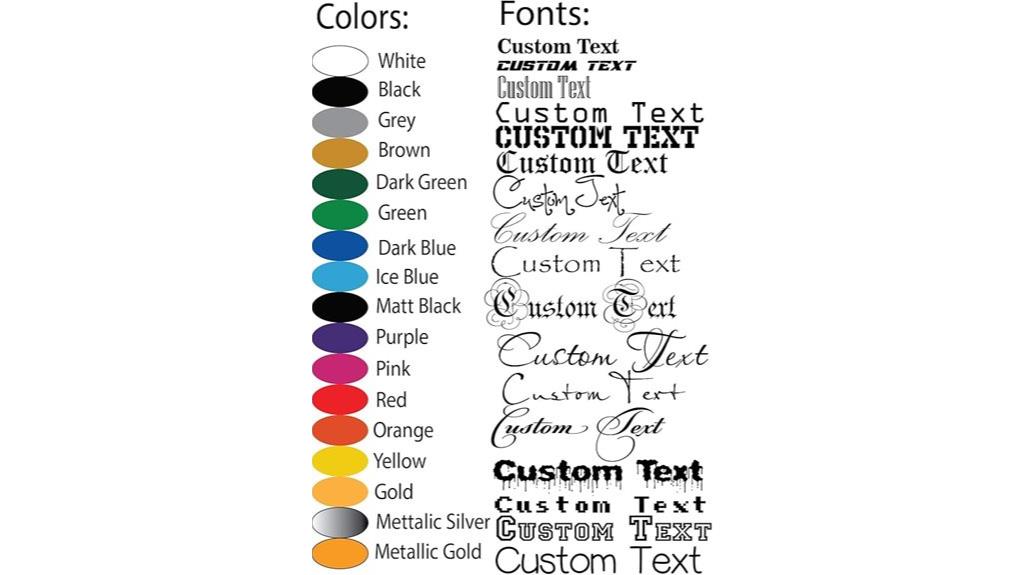 custom vehicle window decal