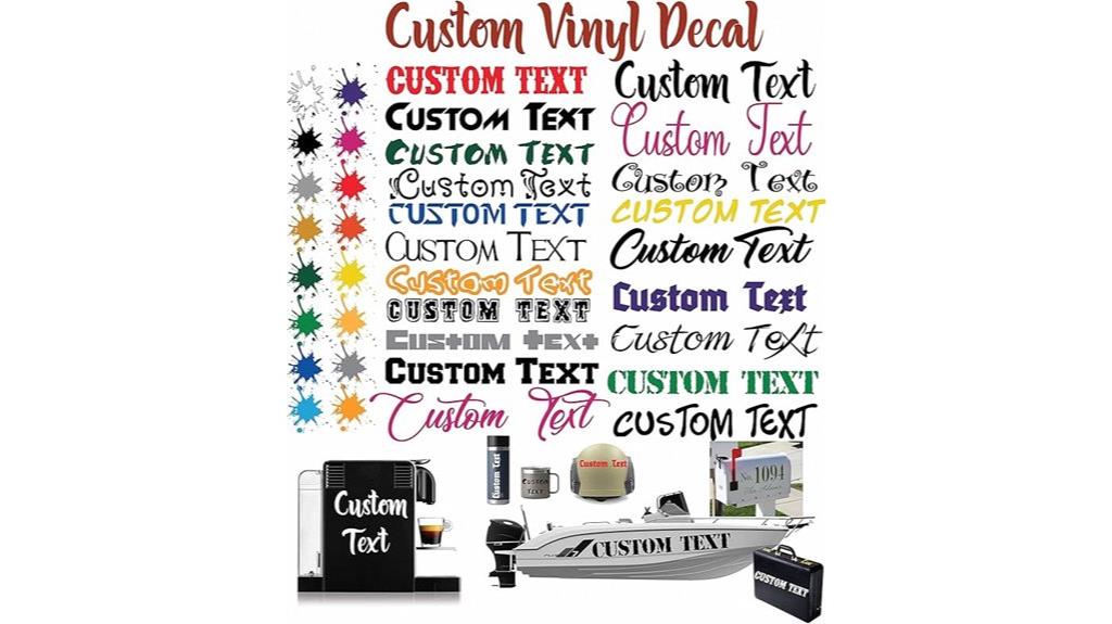 custom vinyl decal design