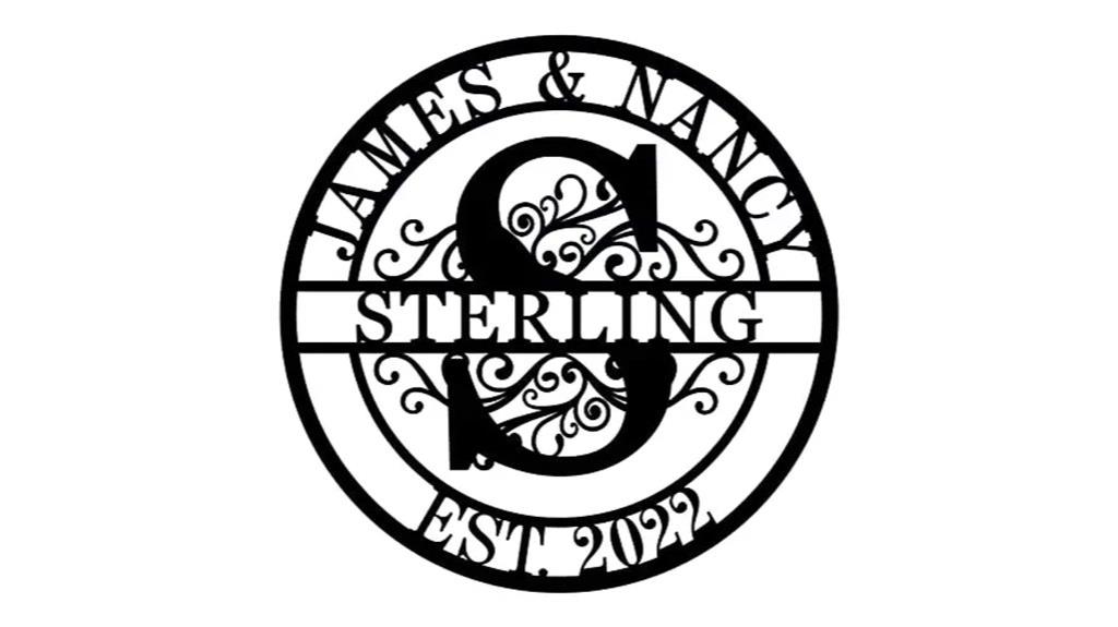 custom wall metal sign