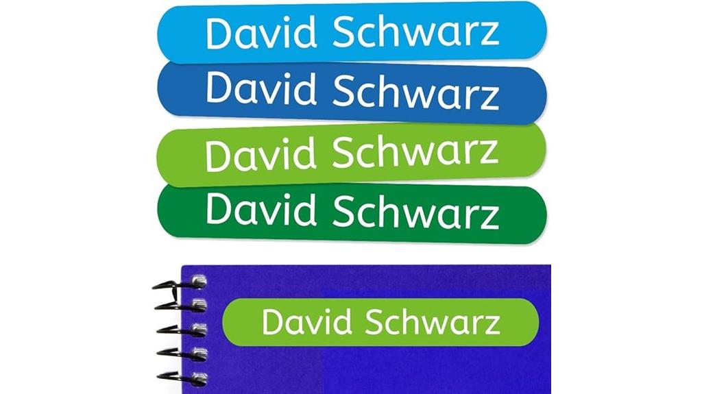 custom waterproof label sets