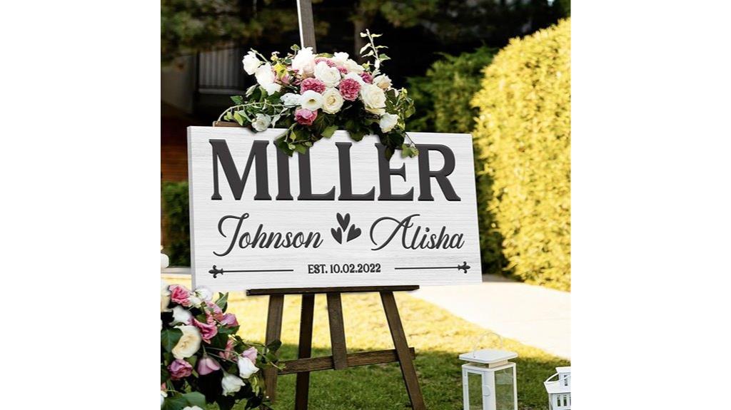 custom wedding gift idea