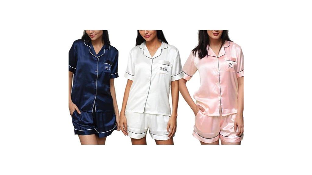 custom women s pajama set