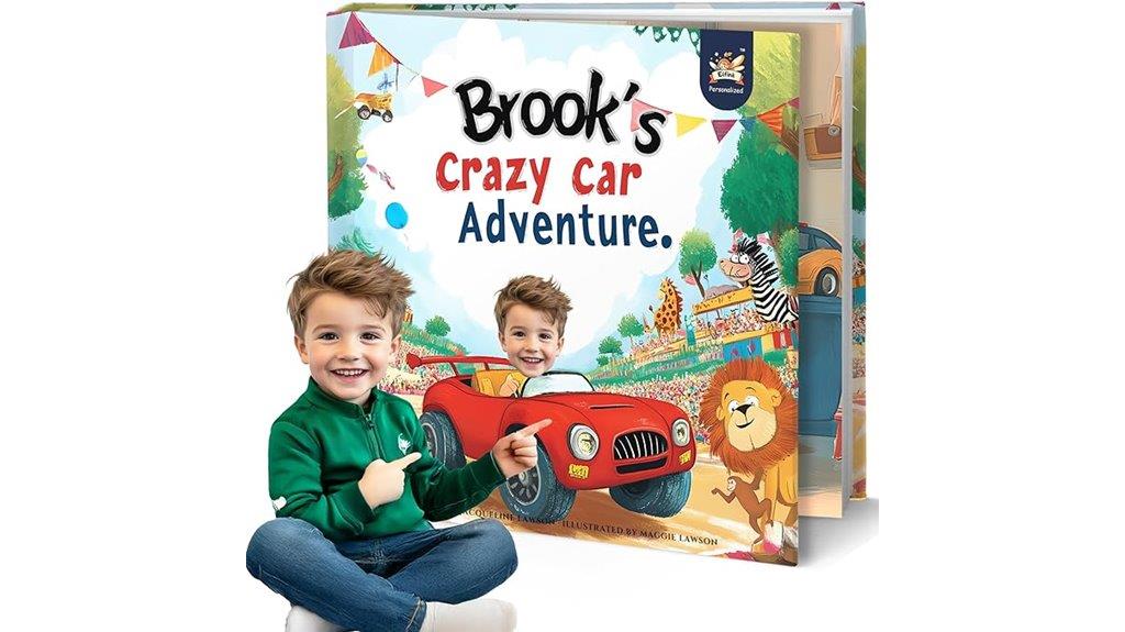 customized animal race book