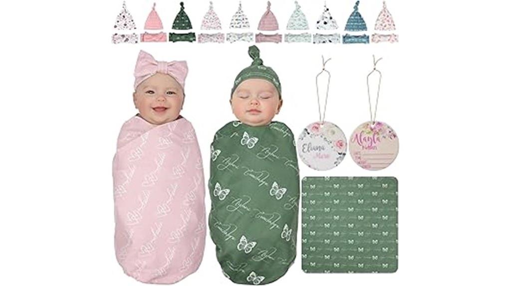 customized baby blanket swaddle