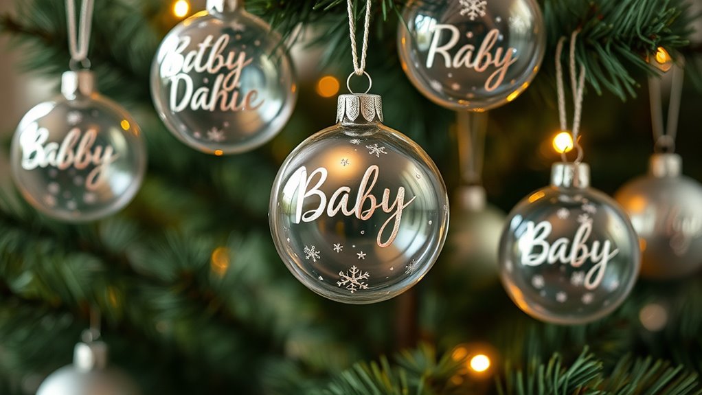 durable personalized holiday ornament
