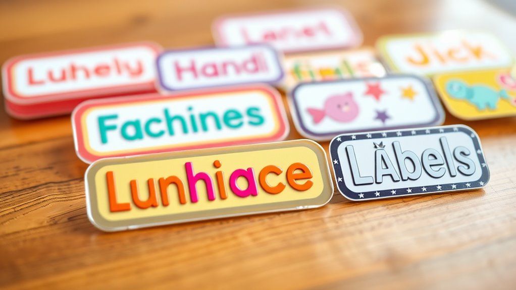 durable waterproof customizable labels