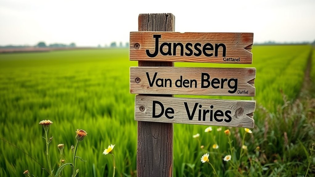 dutch surnames reveal history