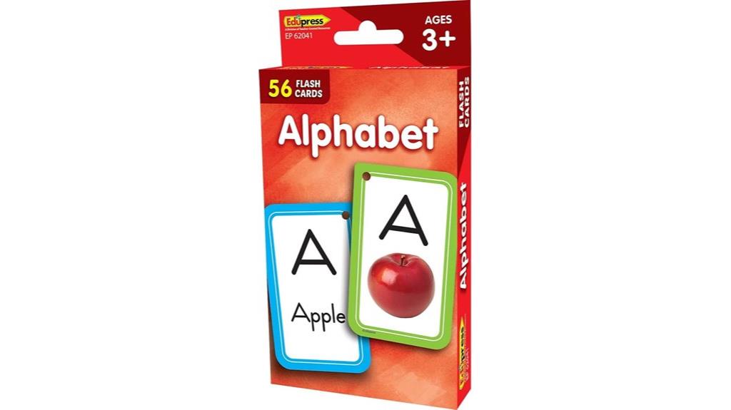 educational alphabet flash cards
