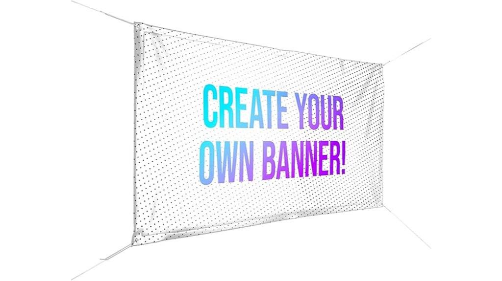 event vinyl banner sign