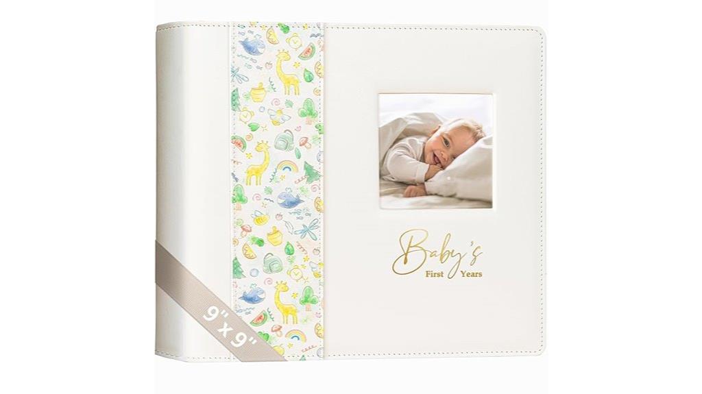 gender neutral baby keepsake book