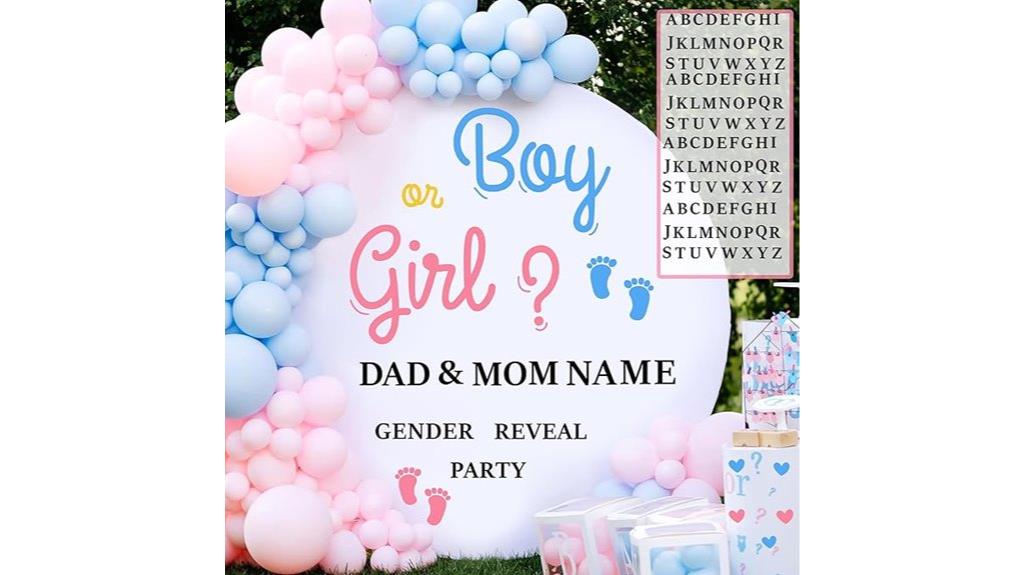 gender reveal name signs