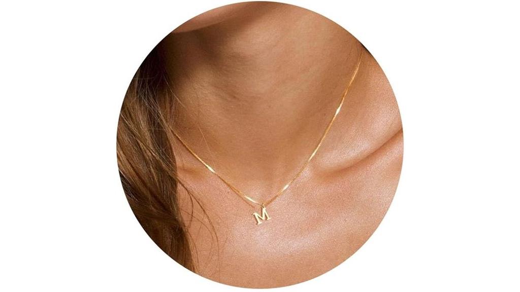gold foxgirl necklace