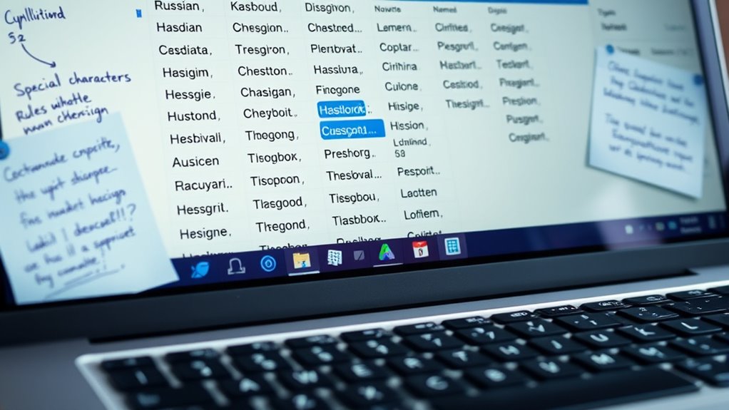 handle diacritics and exceptions