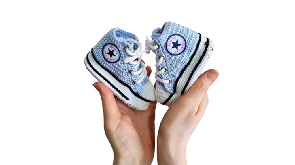 handmade newborn knit footwear