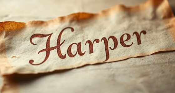 harper name history origin