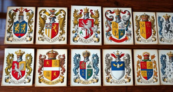 heraldry family legacy prints