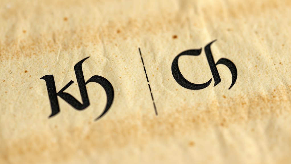 kh versus ch pronunciation