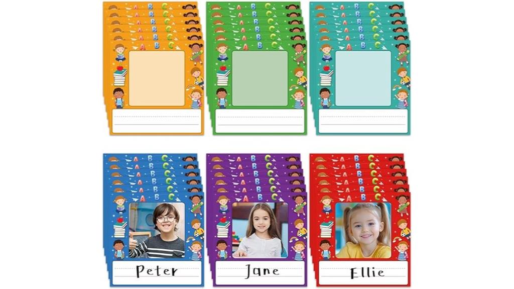 kids desk nameplates set