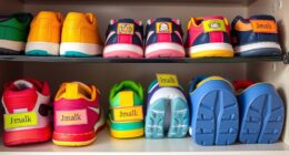 kids shoe label sets