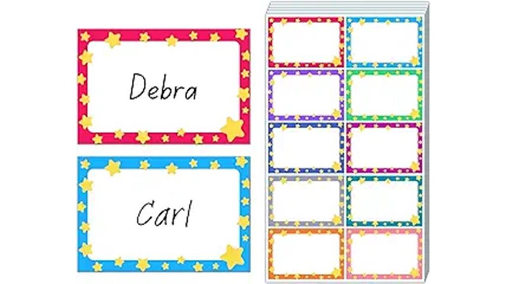 kids sticker label set